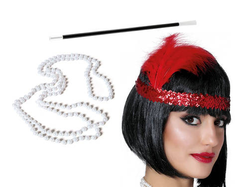 Zestaw Retro czerwony