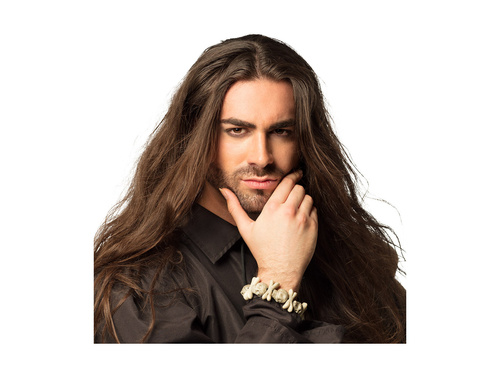 Bransoletka czaszka i kości