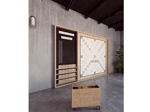 Wielkie Słowa wersja ścienna 3D premium