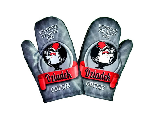 Rękawica kuchenna Wybornie smakuje...