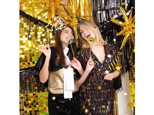 Foto rekwizyty na Sylwestra - 14 szt.