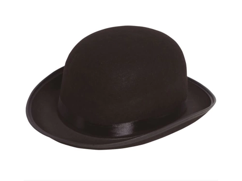 Kapelusz Melonik czarny - 1 szt.