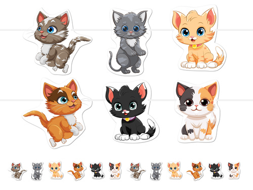 Girlanda Kotki - 5 m - 1 op.