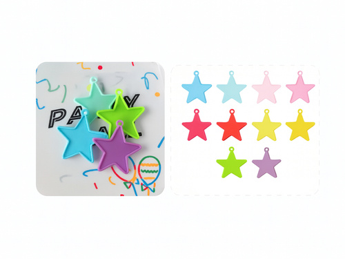 Obciążniki ciężarek do balonów Gwiazda - 4 szt.