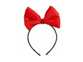 Ozdoba na głowę z czerwoną kokardą