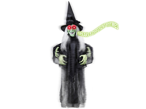 Dekoracja wisząca Wiedźma - 60 cm - 1 szt.