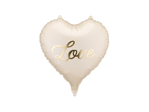 Balon foliowy Serce Love - 45 cm - 1 szt.