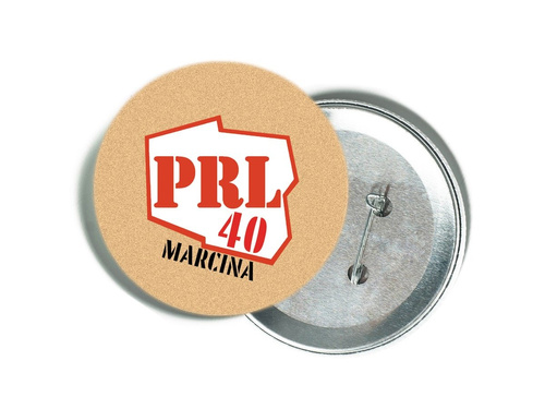 Przypinka personalizowana PRL - 1 szt.