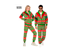 Strój Świąteczny Zielono-Czerwony - Dres