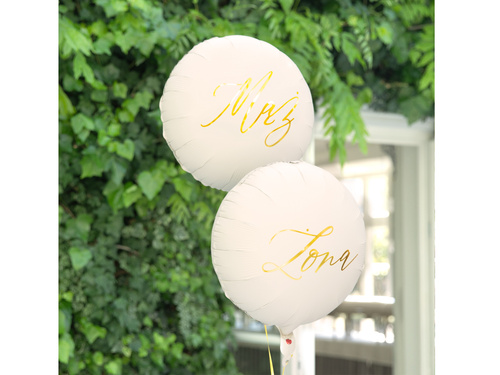 Balon foliowy Mąż - 45 cm - 1 szt.