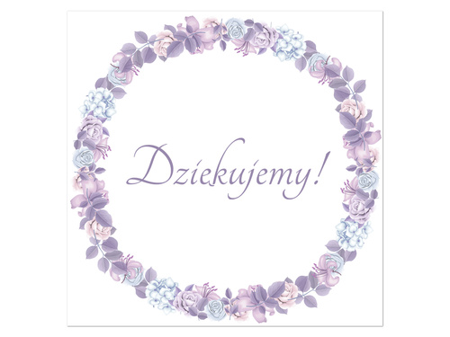 Naklejka na pudełko na koperty z życzeniami, prezentami - 1 szt.