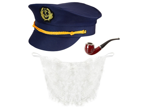 Zestaw kapitana statku - 1 kpl.