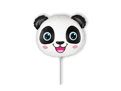 Balon foliowy do patyka Panda - 1 szt.