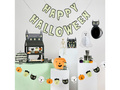 Baner Happy Halloween Fluorescencyjny - 200 cm - 1 szt.