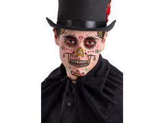 Samoprzylepne naklejki na twarz Meksykańska Czacha