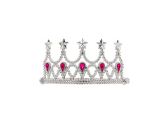 Srebrna tara z klejnotami