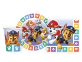 Zestaw kubeczki + serwetki + talerzyki papierowe Psi Patrol - 32 szt.