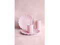 Kubeczki papierowe wielorazowe różowe z falbanką - 220 ml - 4 szt.
