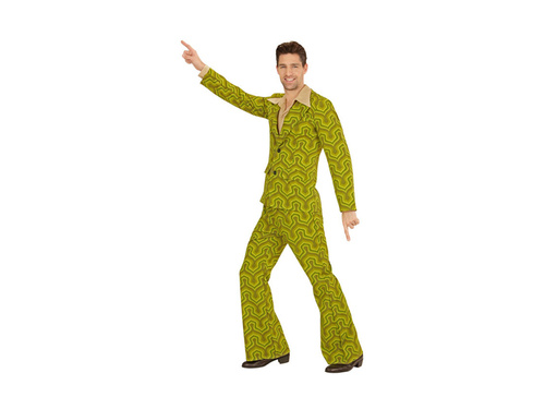 Strój odjazdowe lata 70-te - motyw „wallpaper circles”