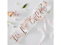 Szarfa w kwiaty z napisem It's My Birthday - 1 szt.
