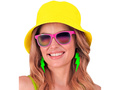 Czapka retro - żółty - 1 szt.