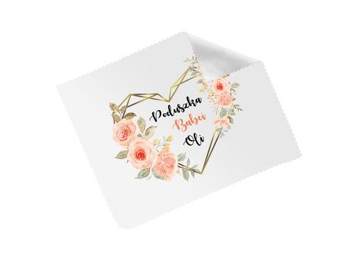 Ściereczka do okularów z imieniem na dzień babci - 1 szt.