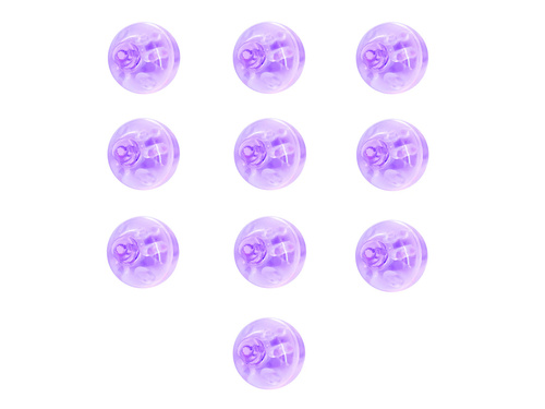 Diody LED do balonów fioletowe - 10 szt.