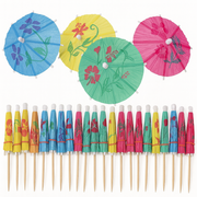 Parasolki papierowe do drinków - 10 cm - 100 szt.