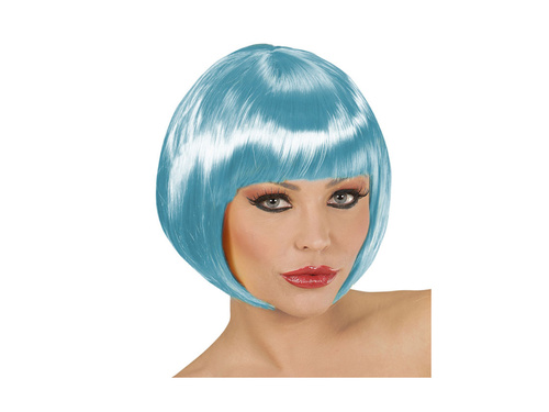 Błękitna peruka Chanel
