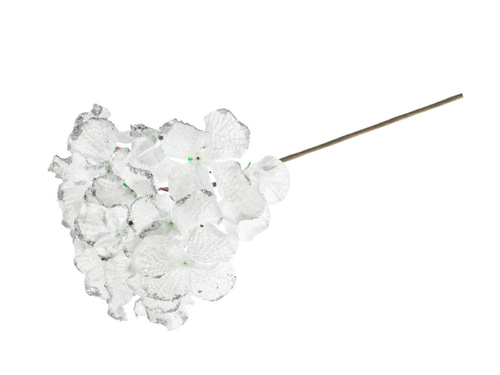 Sztuczna hortensja biała - 60 cm - 1 szt.