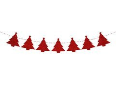 Girlanda na Boże Narodzenie Choinka - 12 szt.