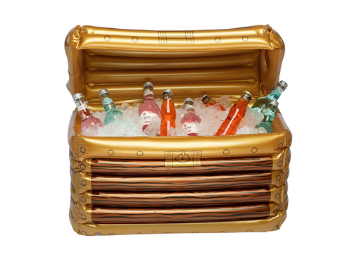 Dekoracja dmuchana Skrzynia piracka - 60 cm - 1 szt.