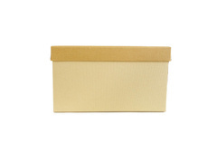 Pudełko prezentowe na Boże Narodzenie kraftowe - 24 cm - 1 szt.