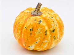 Dekoracja Dynia styropianowa - 10 cm - 1 szt.