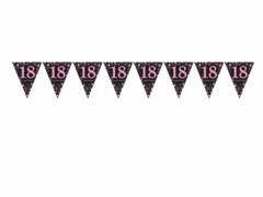 Baner flagi na osiemnastkę - 400 cm - 1 szt.