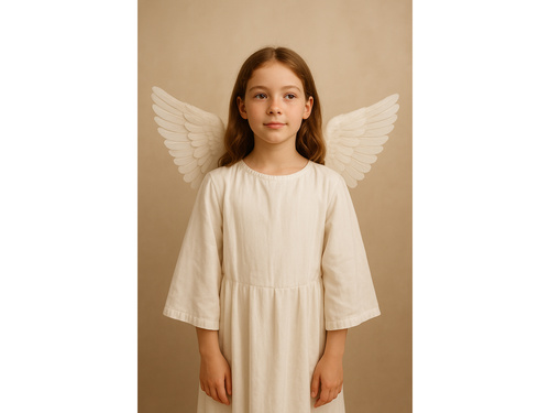 Skrzydła anioła białe - 68 x 33 cm - 1 szt.