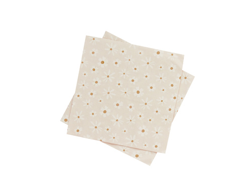 Serwetki papierowe w Stokrotki - 33 cm - 16 szt.