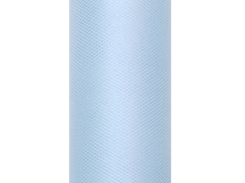 Tiul gładki błękitny - 30 cm x 9 metrów - 1 szt.