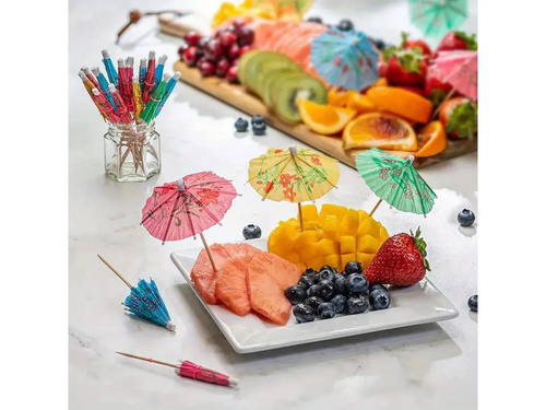 Parasolki papierowe do drinków - 10 cm - 100 szt.