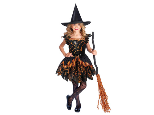 Kostium Pajęcza Czarownica dla dziewczynki