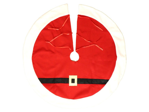 Pokrowiec pod choinkę Pas Mikołaja - 92 cm - 1 szt.