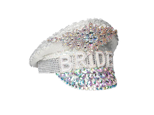 Błyszcząca czapka Bride - 1 szt.