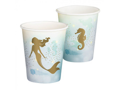 Kubeczki papierowe Syrenka - 210 ml - 10 szt.
