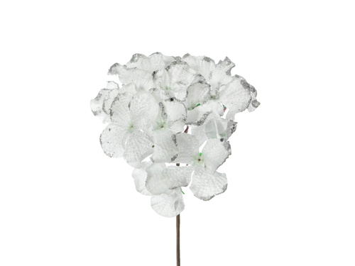 Sztuczna hortensja biała - 60 cm - 1 szt.