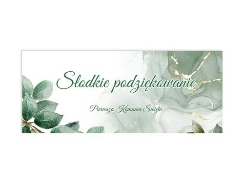 Naklejki na pudełka na ciasto - 8 szt.