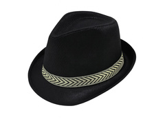 Kapelusz Gangstera czarny - 1 szt.