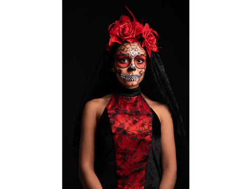 Naklejki na twarz Meksykańska Czacha