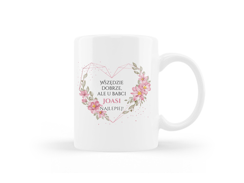 Kubek personalizowany na dzień babci - 330ml