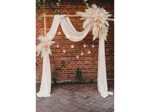 Trawa pampasowa sztuczna kremowa - 15 x 110 cm - 1 szt.