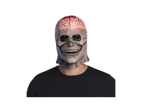 Maska lateksowa Czaszka mózgu